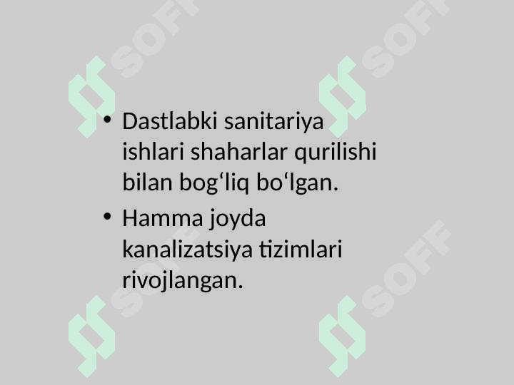 Gigienaning Qadimgi Davrda Shakllanishi XIX va XX Asrlardagi taraqqiyoti 7