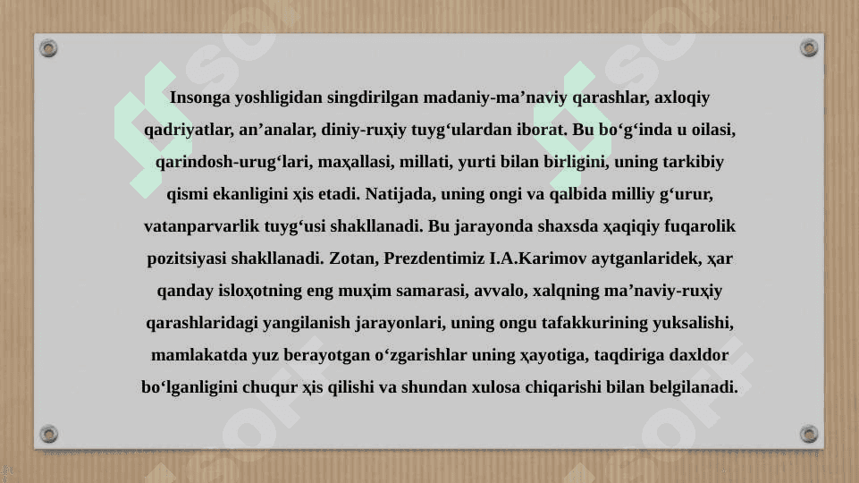 Faol fuqorolik pozitsiyaga ega bo'lgan yosh avlodni tarbiyalashning asosiy yo'nalishlari 4
