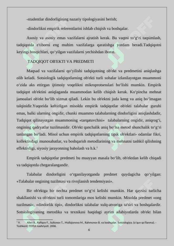 empirik sotsiologik tadqiqotlar 6
