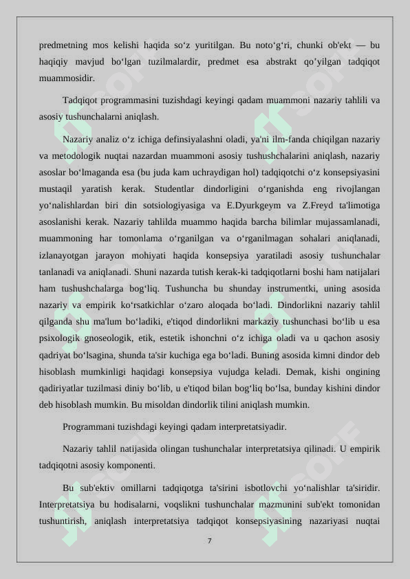 empirik sotsiologik tadqiqotlar 7