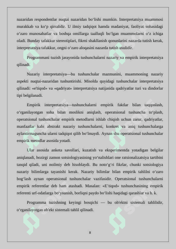 empirik sotsiologik tadqiqotlar 8