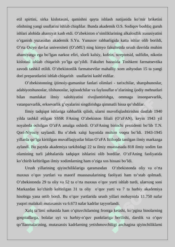 II-jahon urushi yillarida Ózbekistonda ilim fan madaniyat va san’at 24 2