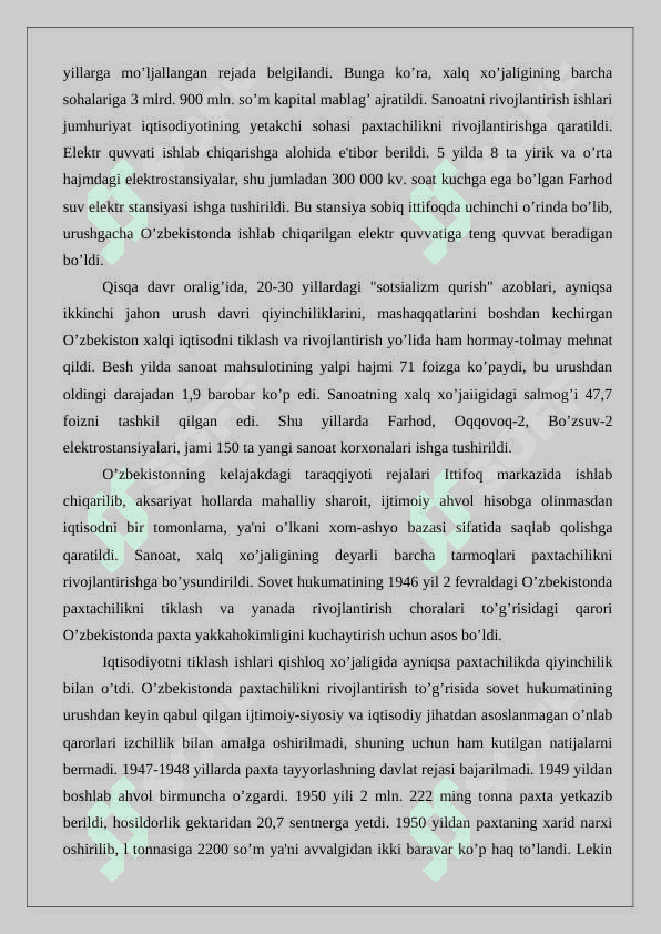 II-jahon urushi yillarida Ózbekistonda ilim fan madaniyat va san’at 24 7