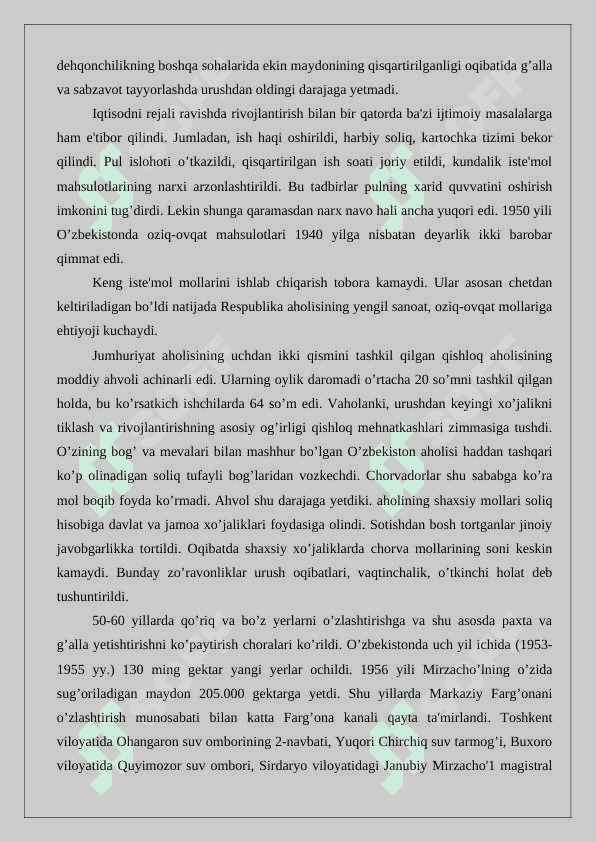 II-jahon urushi yillarida Ózbekistonda ilim fan madaniyat va san’at 24 8