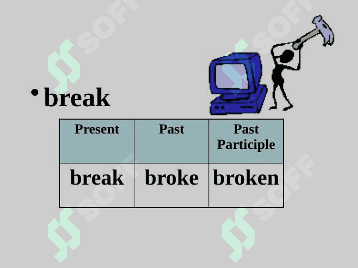 Irregular Verbs 5