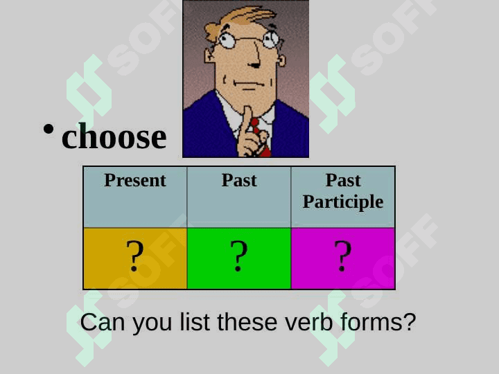 Irregular Verbs 8