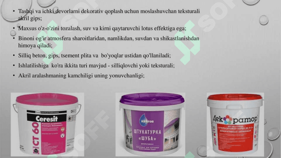 Zamonaviy pardozbop qurilish materiallari 5