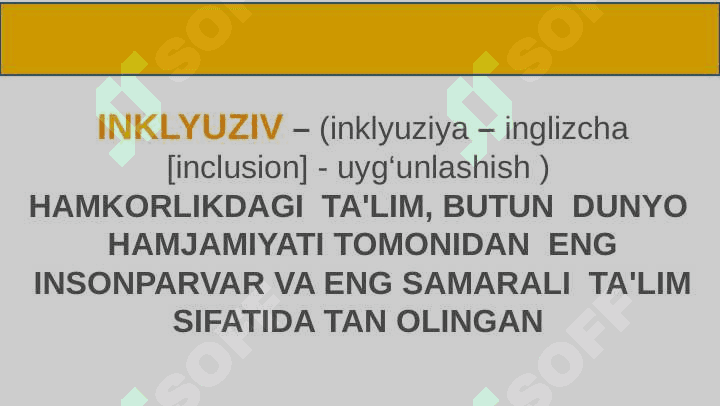 Inklyuziv taʼlim tamoyillari maqsad va vazifalari 2