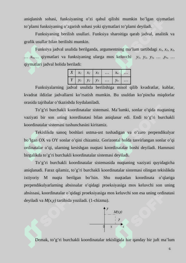 Funksiya limiti va uzluksizligini o’qitish metodikasi 6