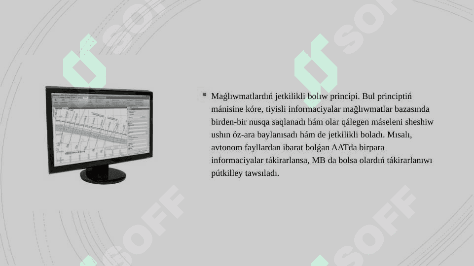 Ekonomikalıq informaciyalardı tekst redaktorı qurallarınan paydalanğan halda qayta islew programmaları 7