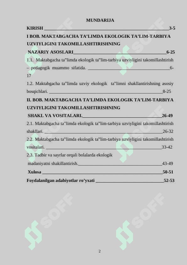 MAKTABGACHA YOSHDAGI BOLALARDA EKOLOGIK TARBIYANI SHAKLLANTIRISHDA XALQ PEDAGOGIKASINING O'RNI 2