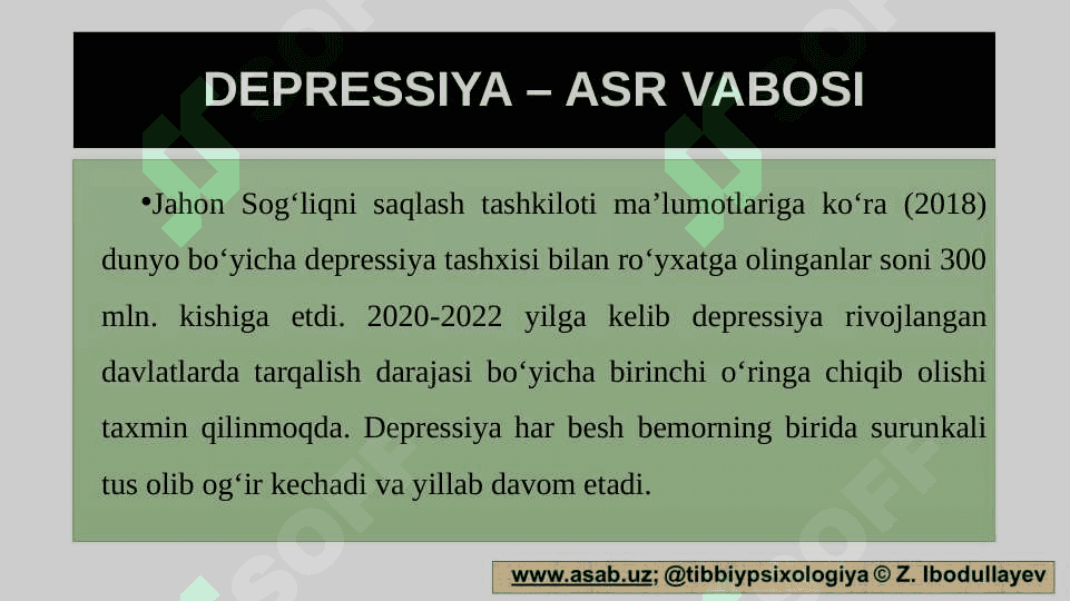 DEPRESSIYA 3