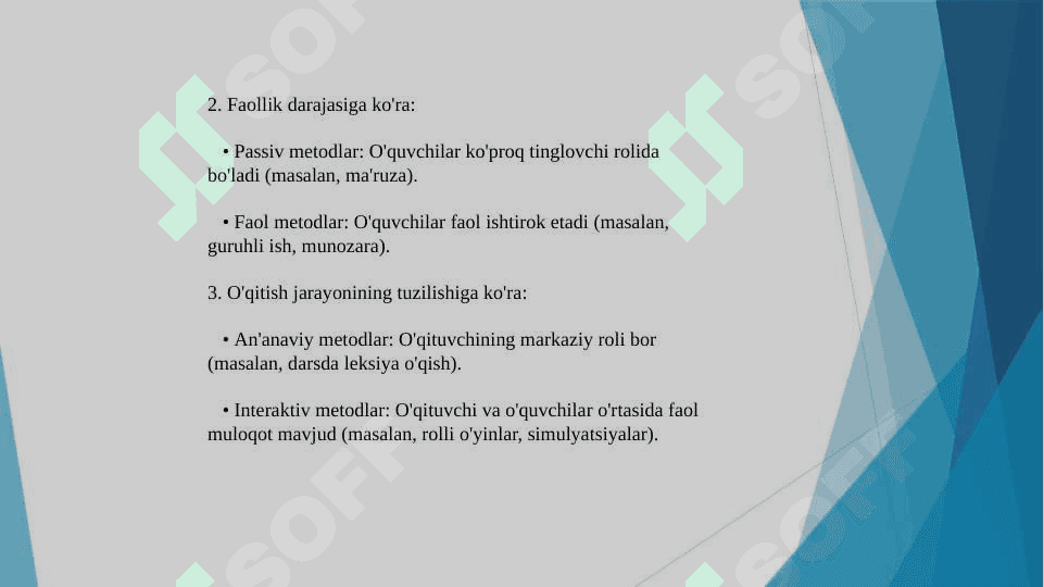 Ta’lim metodlari va vositalari 6