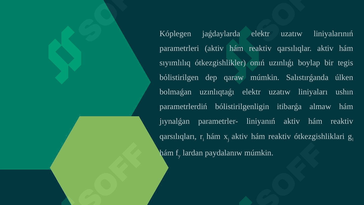 EUL jaǵdayın júkleme tokı hám kernewi berilgende esaplaw 2
