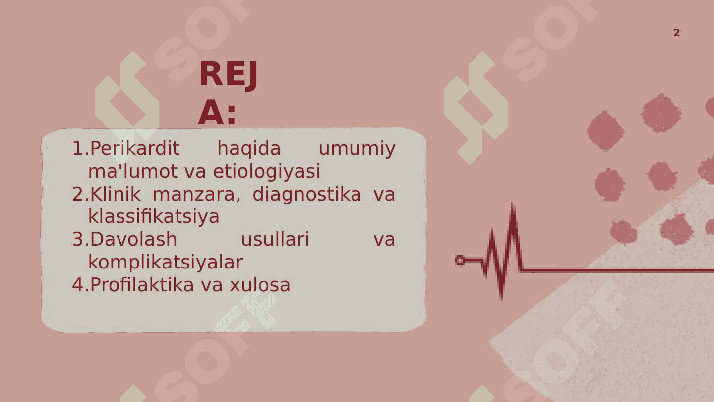 Perikardit. Taqdimot 2