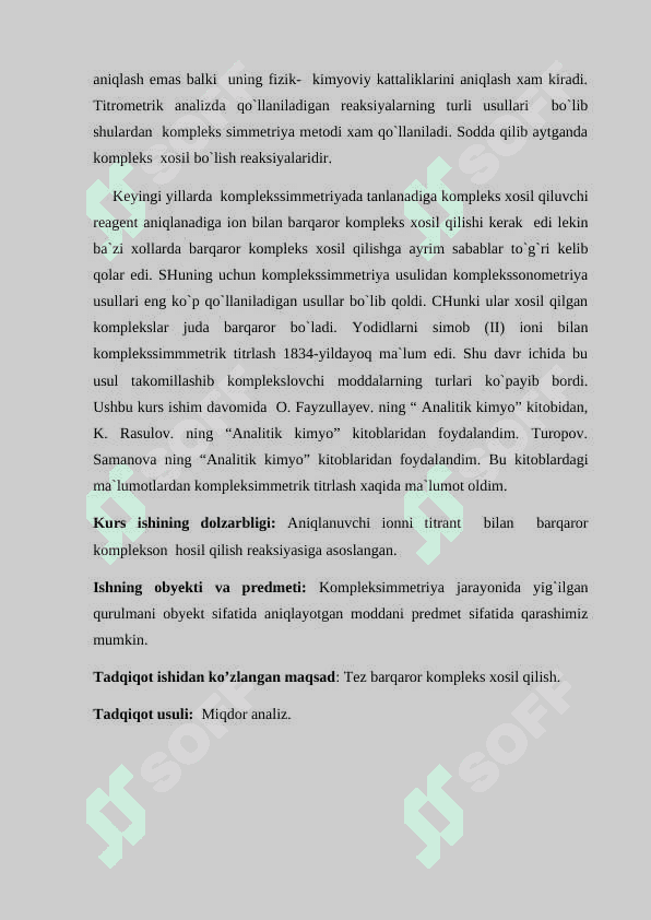 Kompleksimmetrik titrlash 4