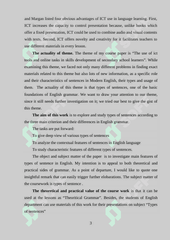 THE USE OF ICT TOOLS AND ONLINE TASKS IN SKILLS DEVELOPMENT OF SECONDARY SCHOOL LEARNERS 3