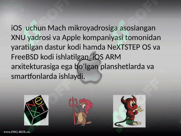 IOS Mobil operatsion tizimi 5