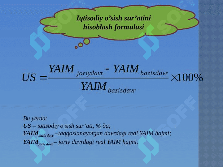 Iqtisodiy o’sish va milliy boylik.. 4