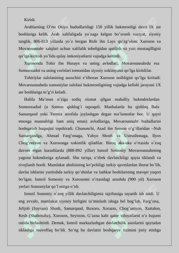 Somoniylar sulolasi tarixiga doir ilmiy tadqiqotlar sharhi   24 2