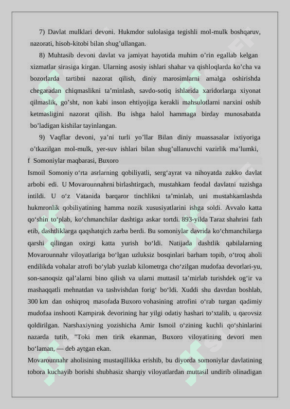 Somoniylar sulolasi tarixiga doir ilmiy tadqiqotlar sharhi   24 6