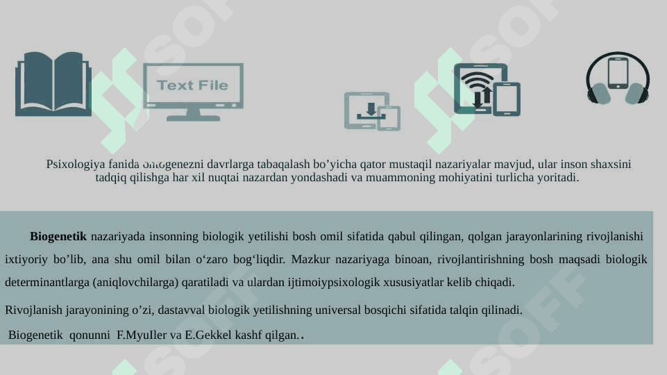 Ontogenezda psixik rivojlanish dinamikasining tadbiq etilishi –hozirgi zamon yosh psixologiyasining aktual muammosi sifatida 6