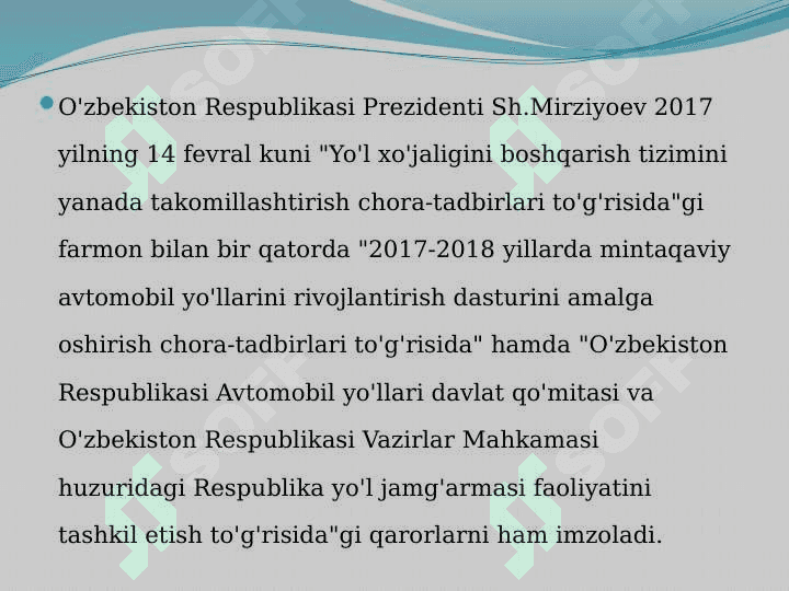 Yo’l korxonalari yo’l ustalarining asosiy vazifalari va kunlik ish tadbirlari 3
