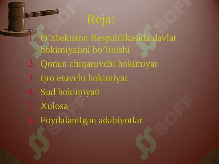 HOKIMYATLAR BO'LINISH PRINSIPI 2