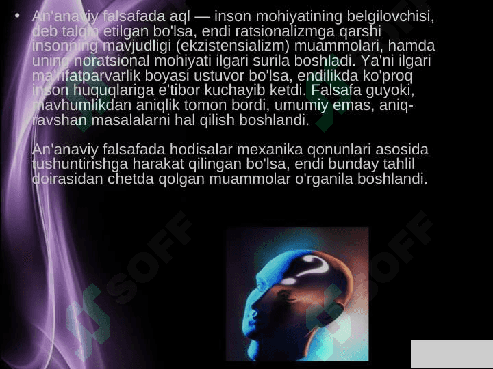 Hozirgi dunyoda falsafaning ahamiyati. 4