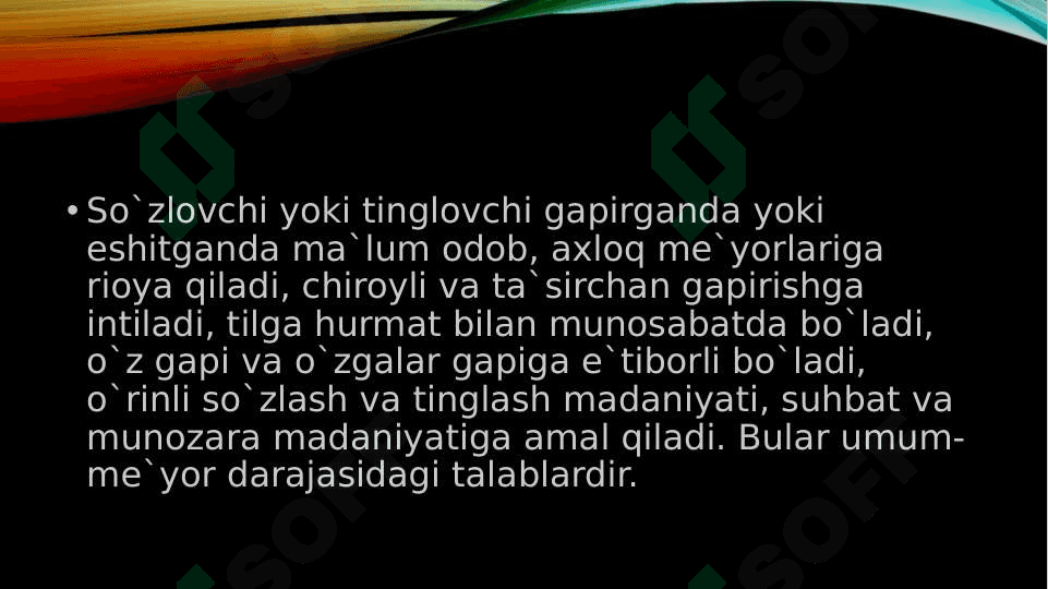 O`zbek adabiy tilining me`yorlari 7