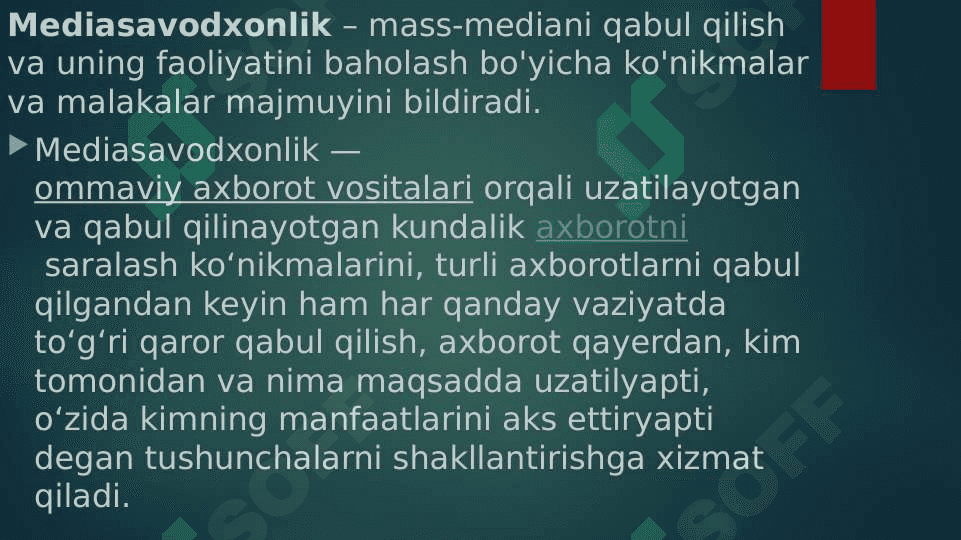 Ijtimoiy mediani baholash 6