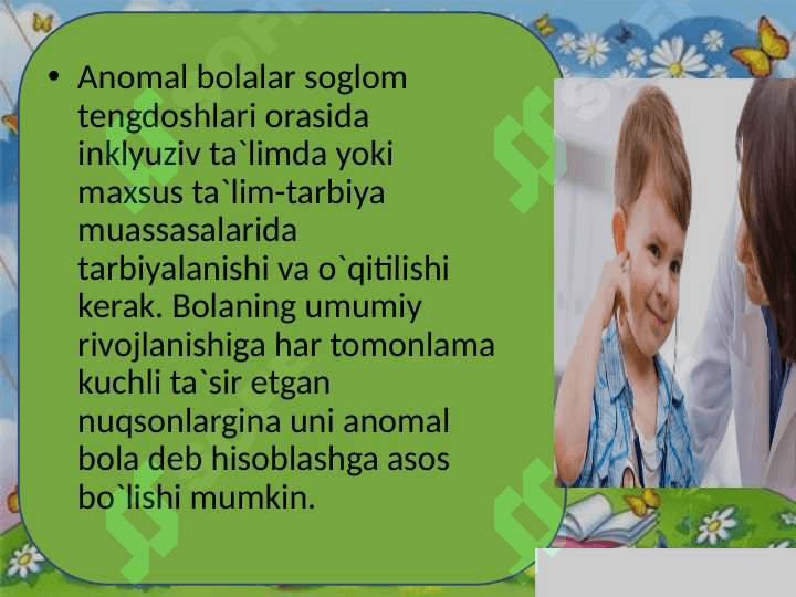 Imkoniyati cheklangan bolalarni samarali inklyuziv taʼlim olishning asosiy shartlari 2