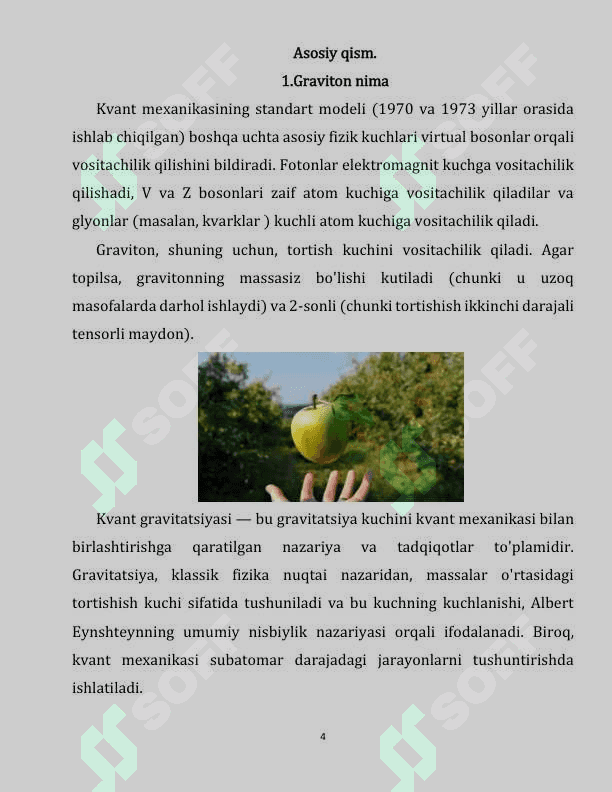 Kvant gravitatsiyasi 4