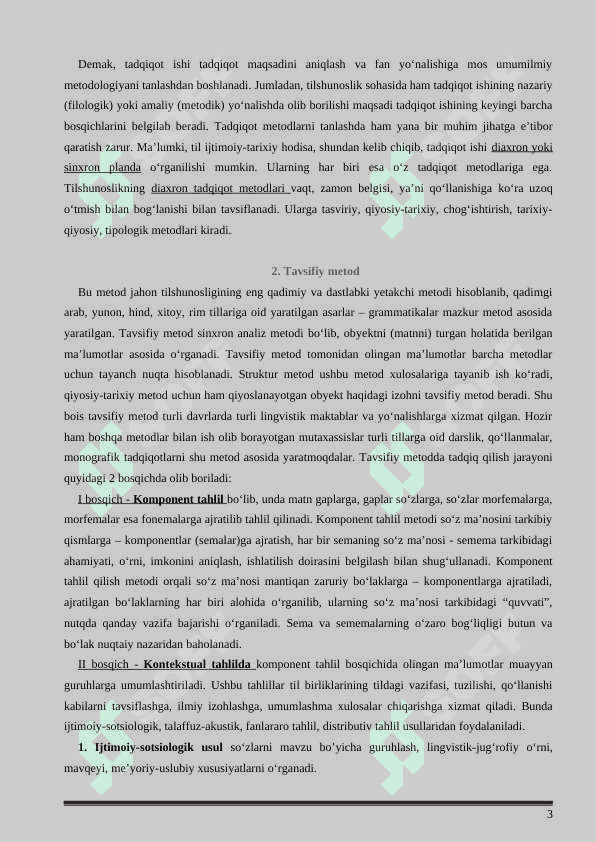 LINGVISTIK TADQIQOT METODLARI 3