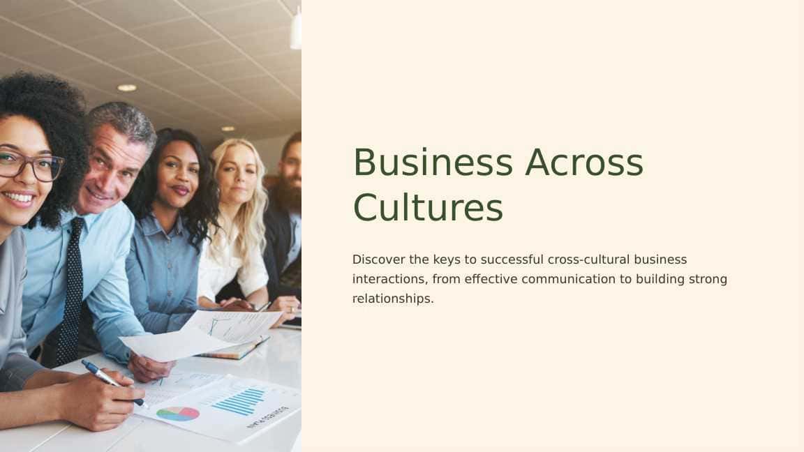 Business Across Cultures 1