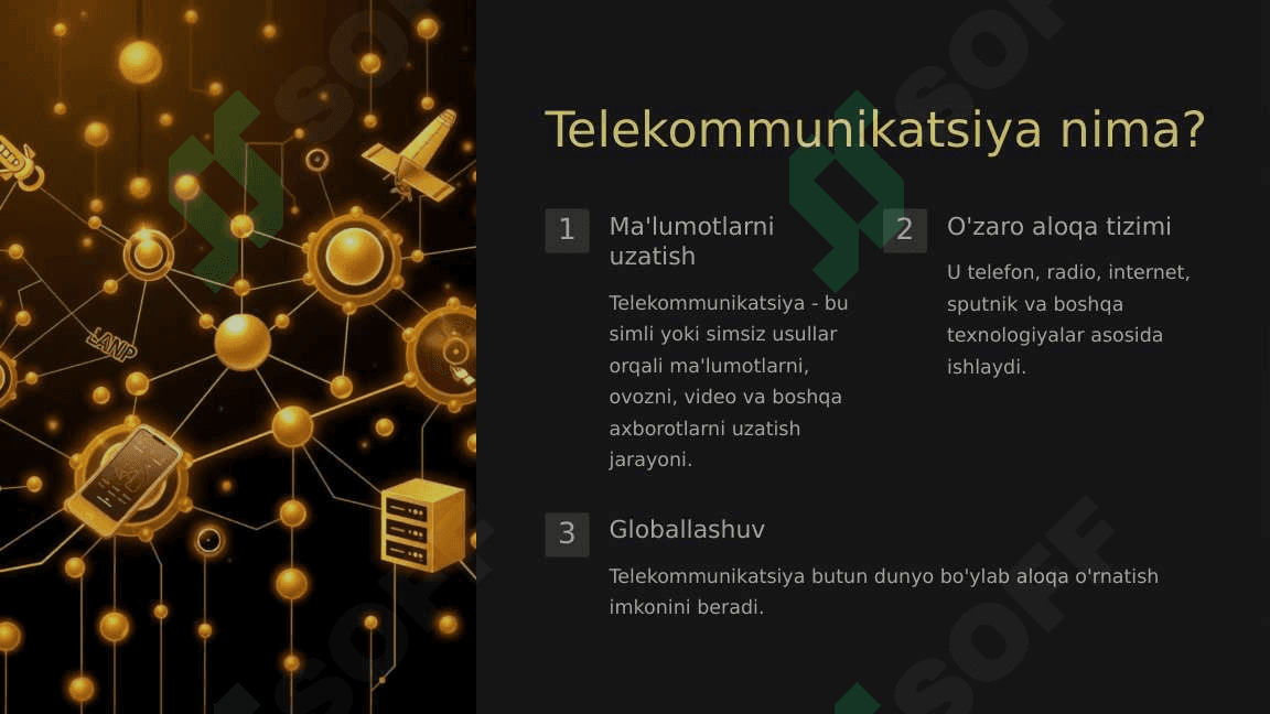 Telekommunikatsiya va simsiz texnologiyalar 2