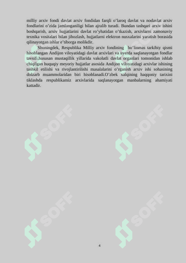 Namangan viloyati davlat arxivining shakllanishi tarixi 4