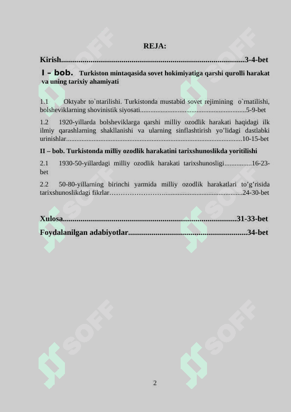 “TURKISTONDA BOLSHEVIKLAR HUKMRONLIGI VA UNING XONLIKLARGA TA’SIRI 2