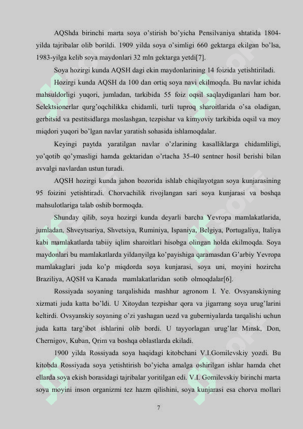 soya o'simligini yetishtirish 7