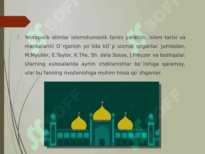 Islomning vujudga kelishi va tarqalishi 4