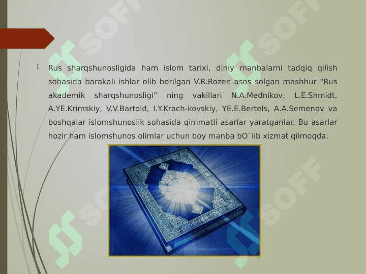 Islomning vujudga kelishi va tarqalishi 5