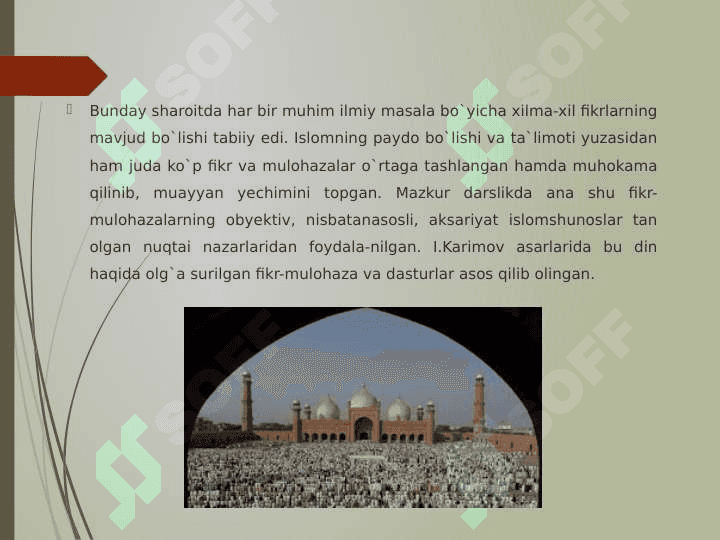 Islomning vujudga kelishi va tarqalishi 7