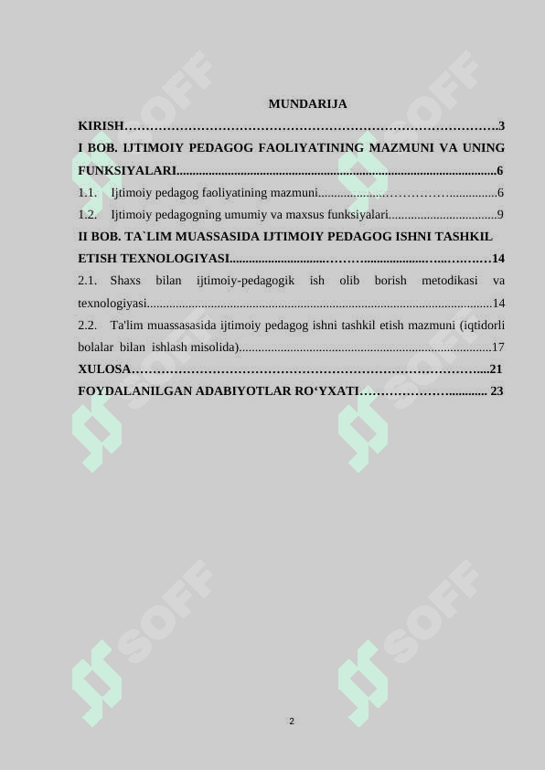 Ijtimoiy-pedagogik faoliyat 2