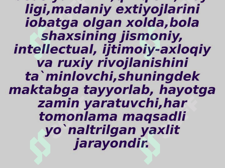 Ijtimoiy maktabgacha taʼlimni tashkil etish vazifalari 2