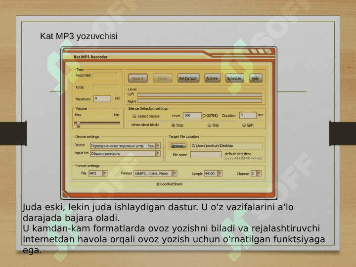 Ovoz yozish qurilmalari 4