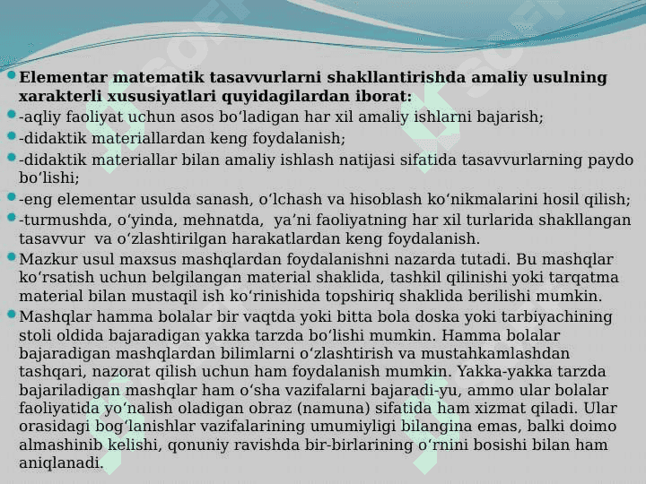 Tarbiyachilar bilim darajasini va mahoratini oshirish shakllari va yo'llari 4