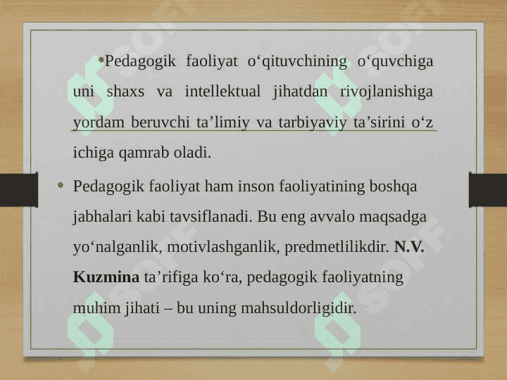 PEDAGOGIK FAOLIYATNING PSIXOLOGIK ASOSLARI 3