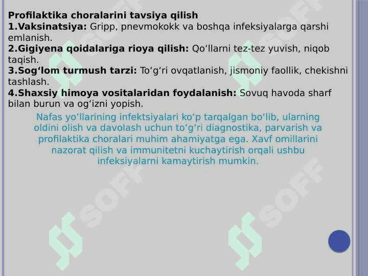 Nafas yo’li infeksiyasi 6