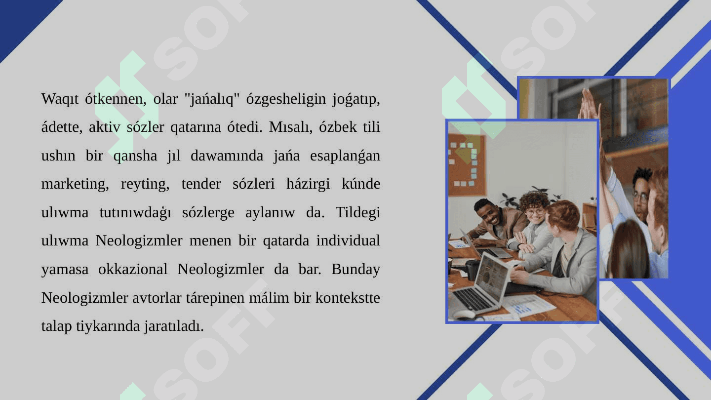 Jańa sόzlerdiń jaratılıwı 3