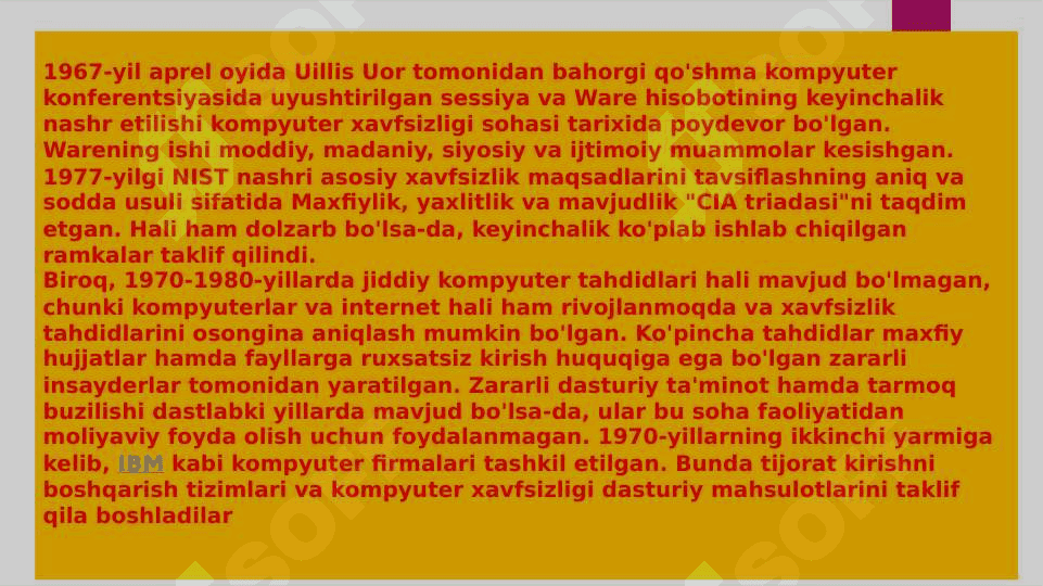 Kiberxavfsizlik haqida ma’lumot 4